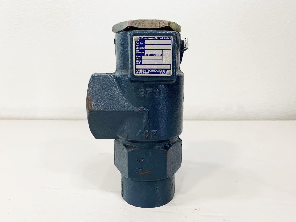 Hansen 1" x 1-1/4" NPT 300# Relief Valve H5613